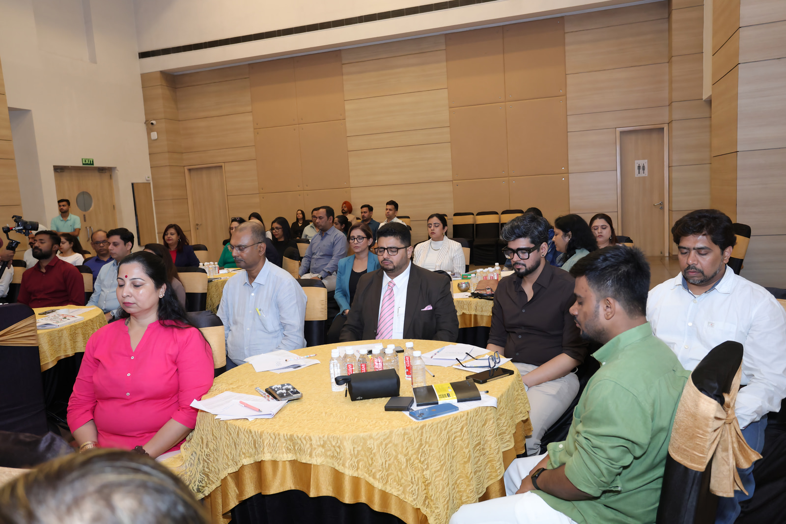 Business coaching workshop photograph